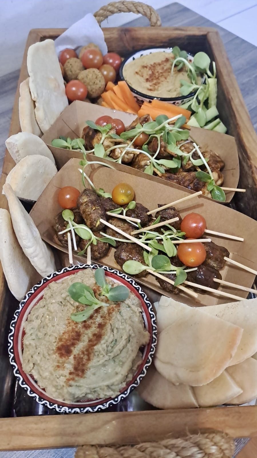 Mediterranean Platter (Serves 10)