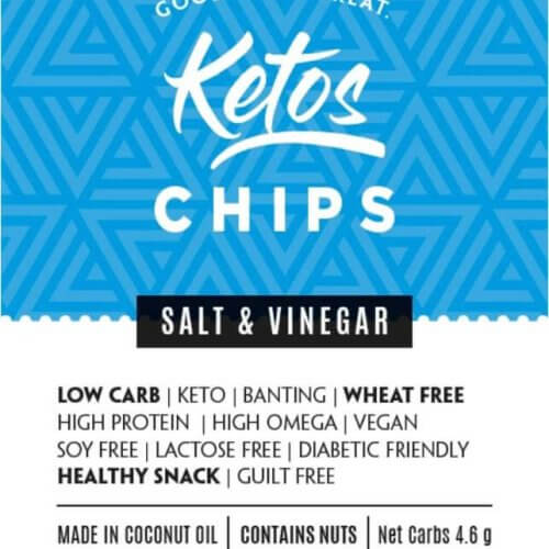 Ketos Chips (sale and vinegar) 80g